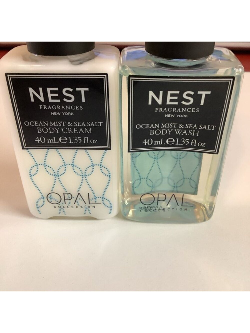 NEST Fragrances NY Ocean Mist & Sea Salt Shampoo & Conditioner 1.35 oz each OPAL - Picture 2 of 4